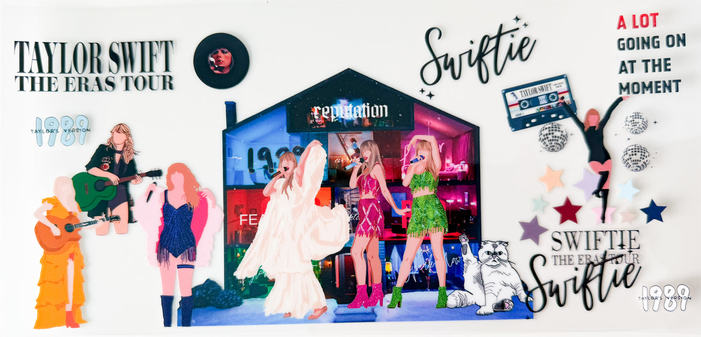 Swiftie Era Brew Wrap β 16oz UVDTF Cup Wrap