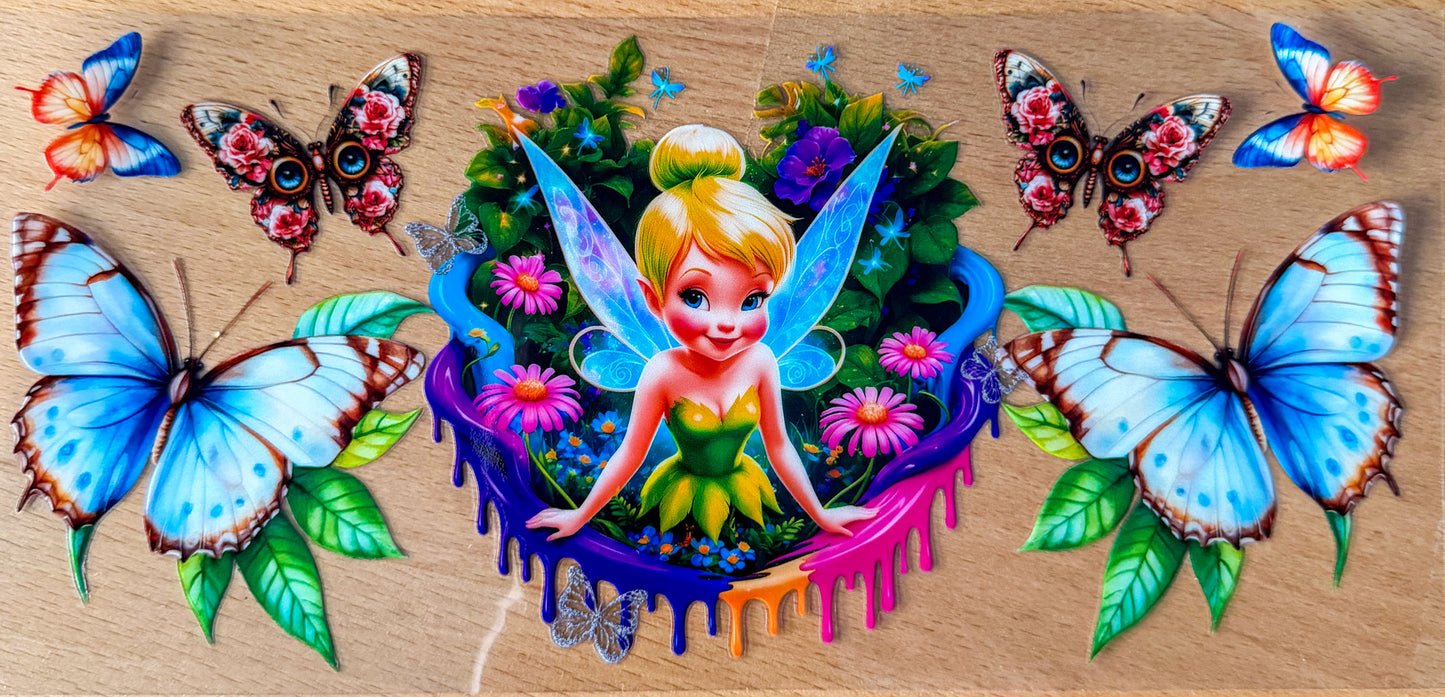 β¨ Magical Pixie Garden UV DTF Cup Wrap β 16oz