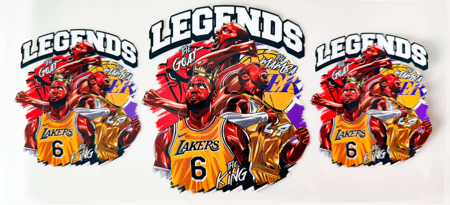 Hoops Hero Legacy β UV DTF Wrap for 16oz Cups