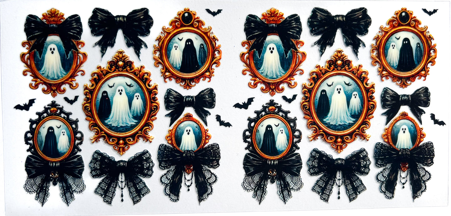 đ¸ď¸ Haunted Portrait Ghosts 16oz UVDTF Wrap