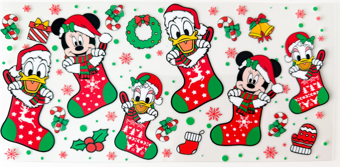 Stocking Party Wrap β 16oz UVDTF Cup Wrap