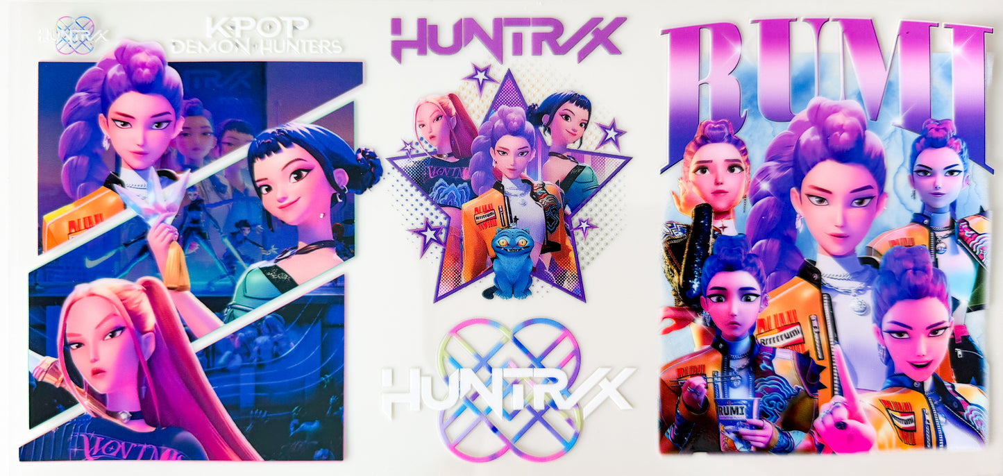 Purple Hunter Squad β UV DTF 16oz Cup Wrap