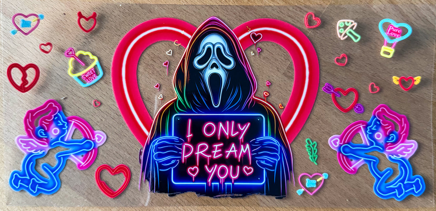 π Spooky Love UV DTF Cup Wrap β 16oz