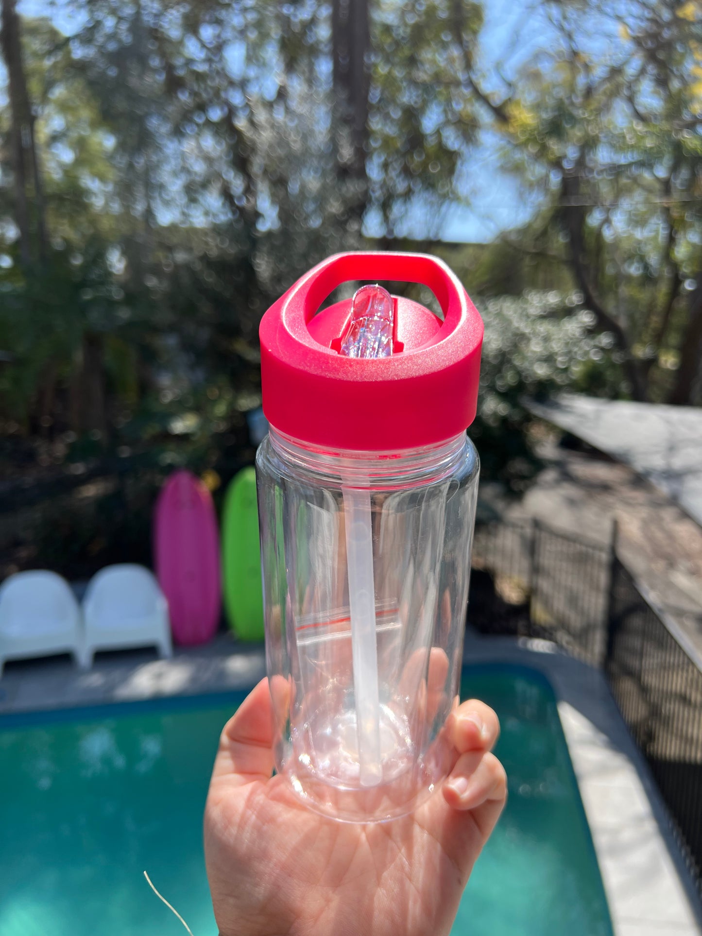 Blank 10oz Kids Snow Globe Water Bottle (Bottle only)