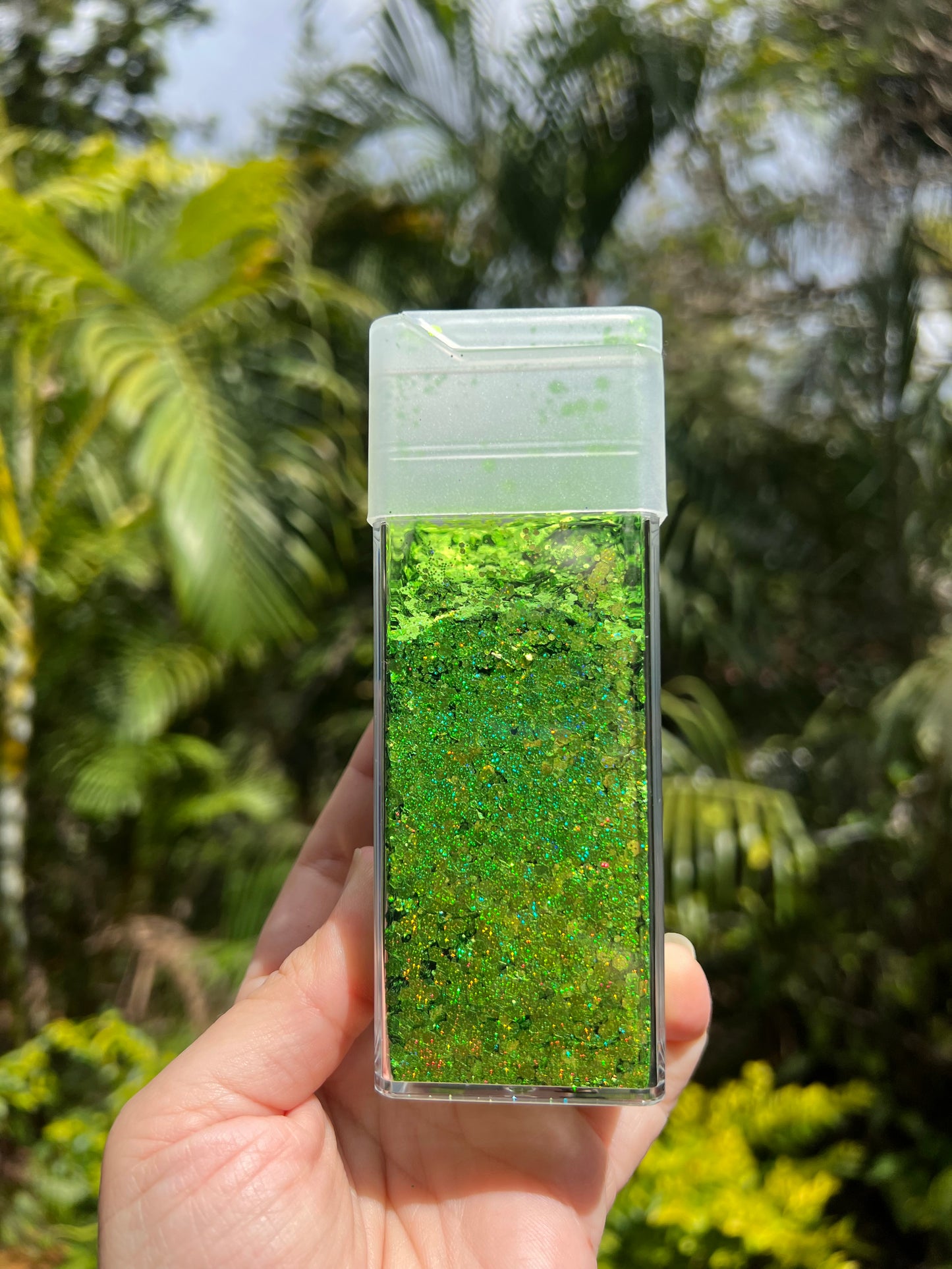 Lime Lush - Iridescent Green Glitter