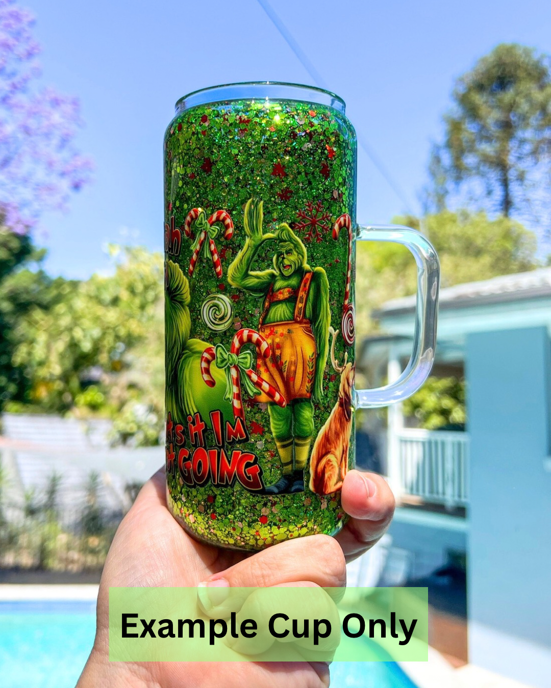 That’s It I’m Not Going – Christmas UV DTF Cup Wrap (to suit 16oz tumbler)