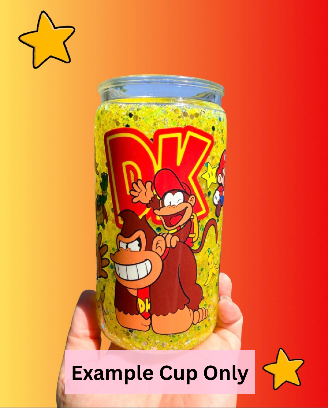 Jungle King Wrap β 16oz UVDTF Cup Wrap
