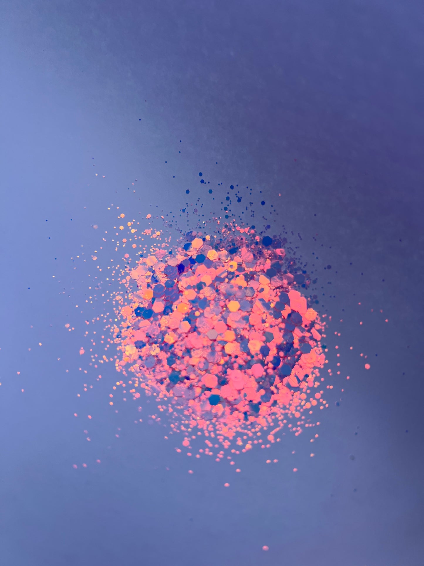 Iridescent Chunky Pink Glitter -  Bubblegum Aurora 50g Bag