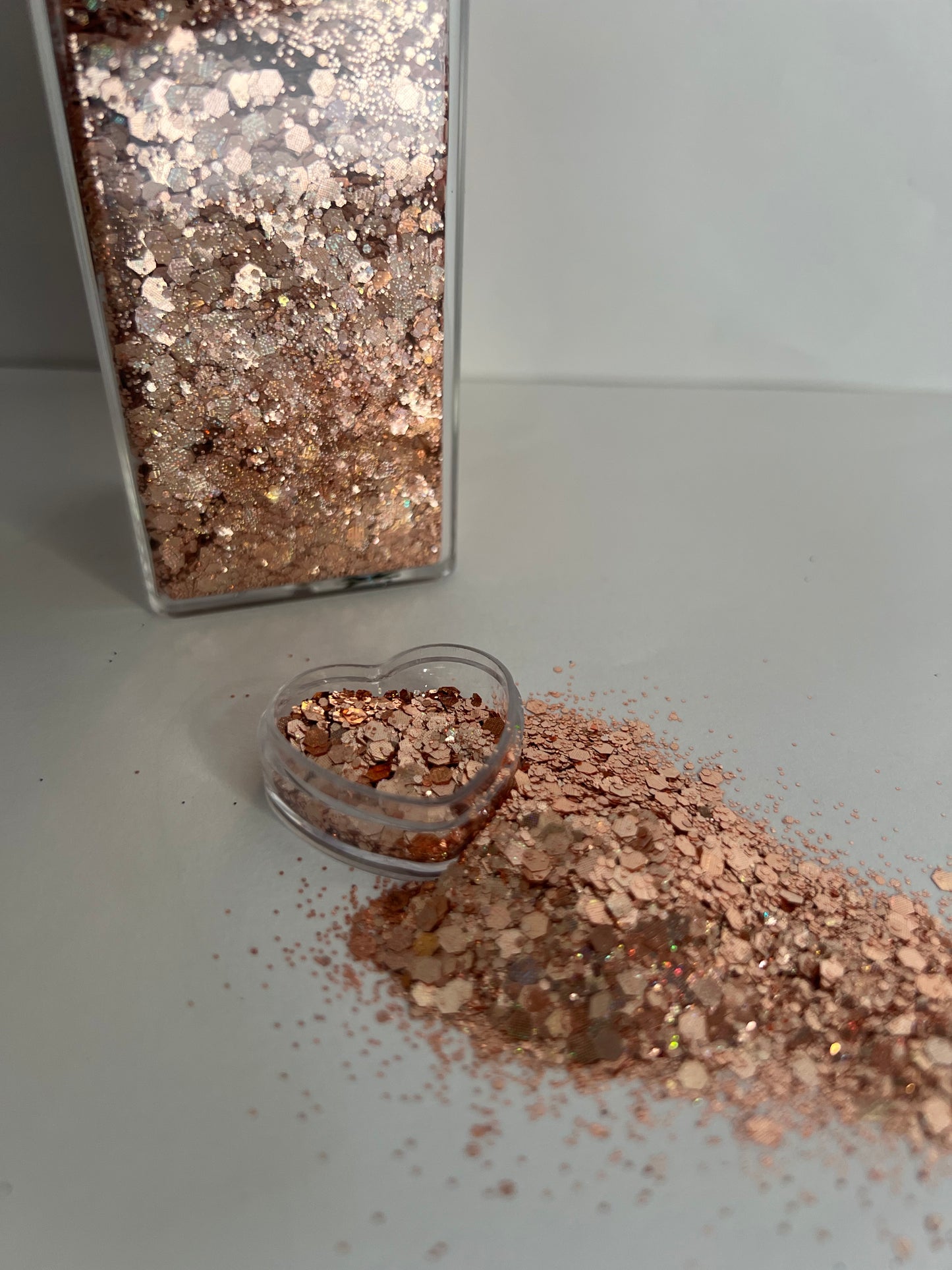 Golden Hour - Rose Gold Glitter