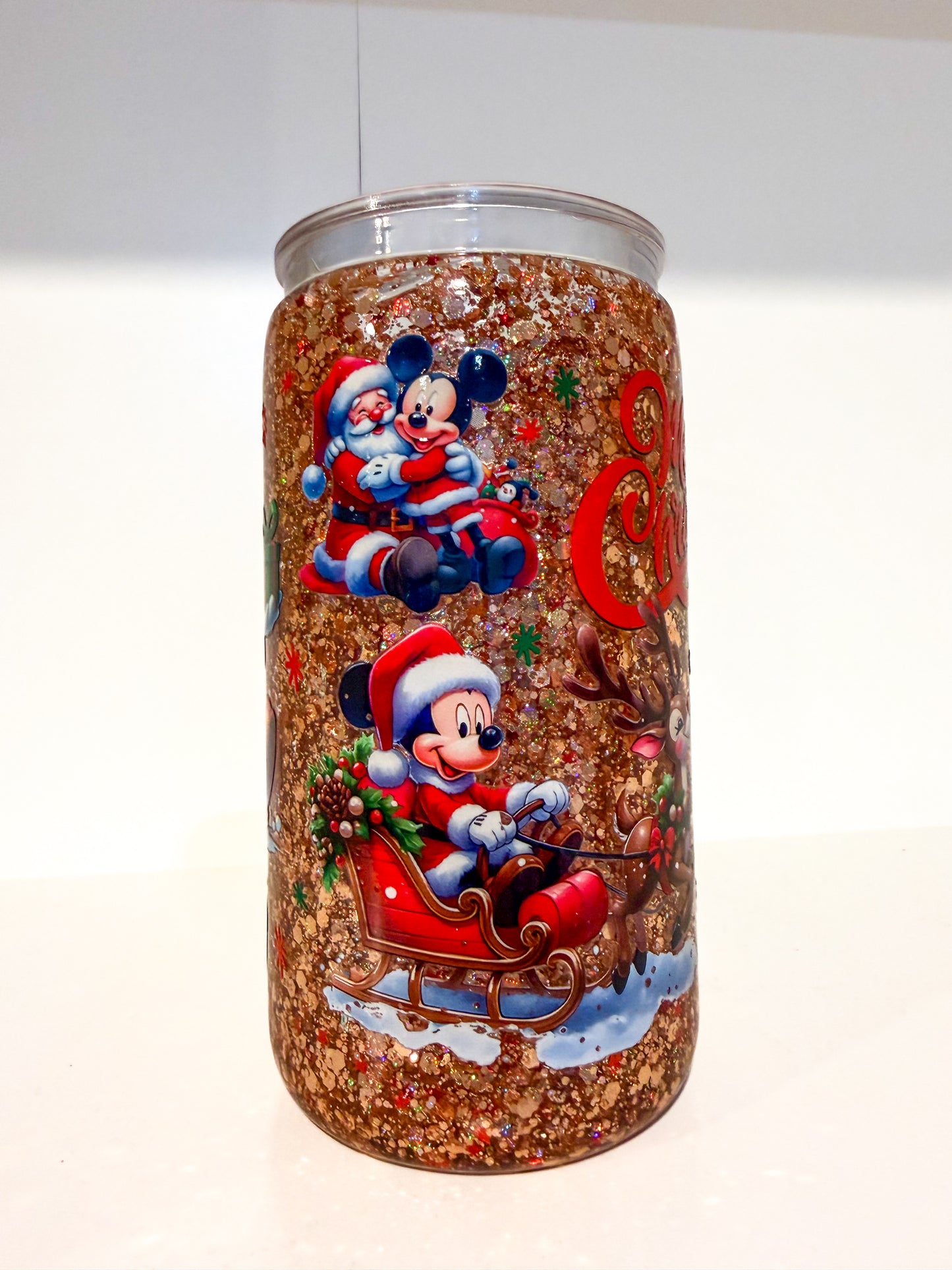 Mousey and Friends Christmas Delight 16oz Snow Globe