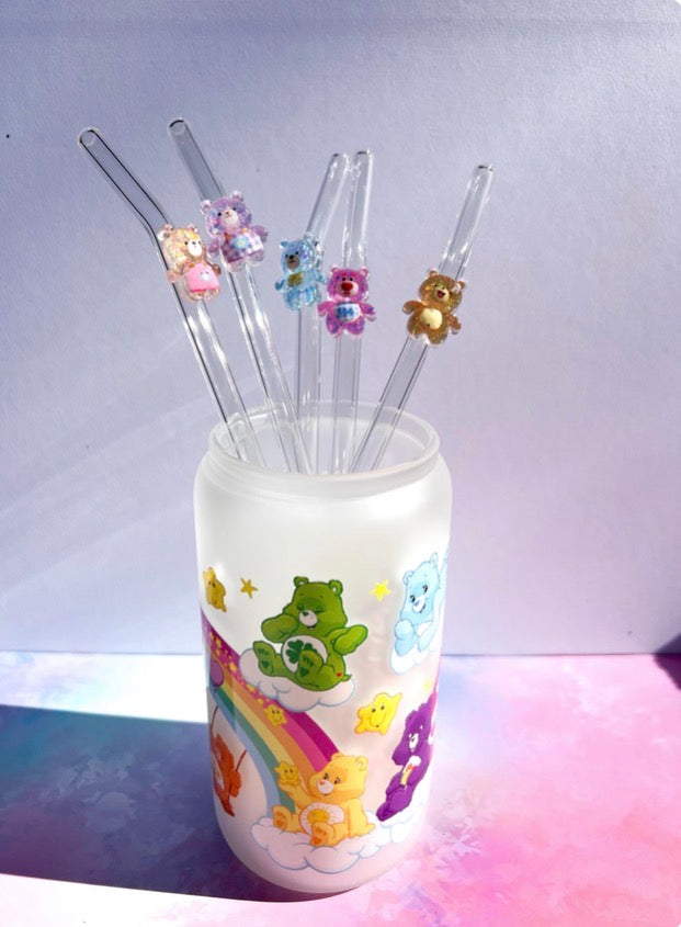 Whimsy Glass Straws