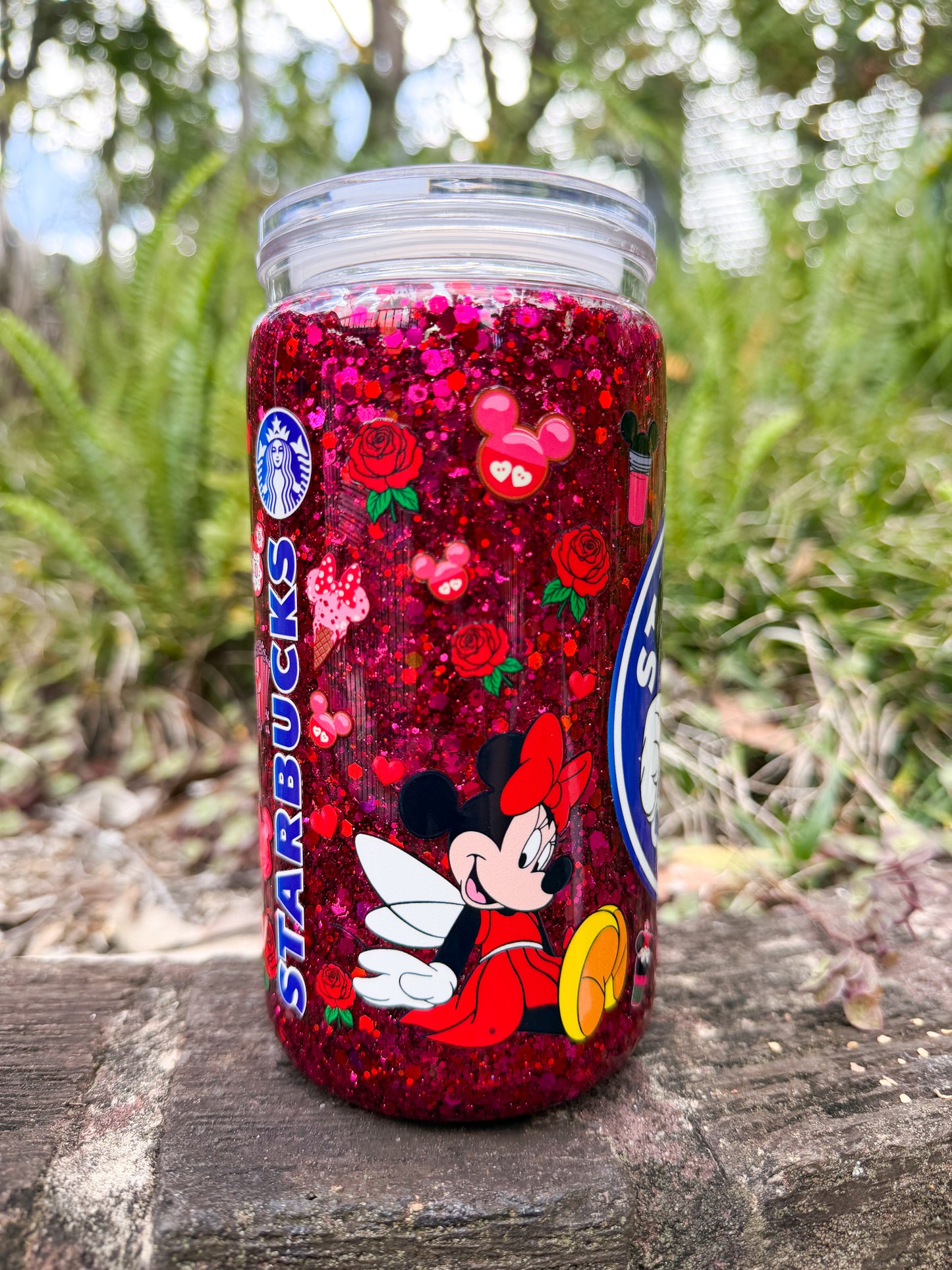 Minnie Magic Starbucks Snow Globe Tumbler ❤️✨