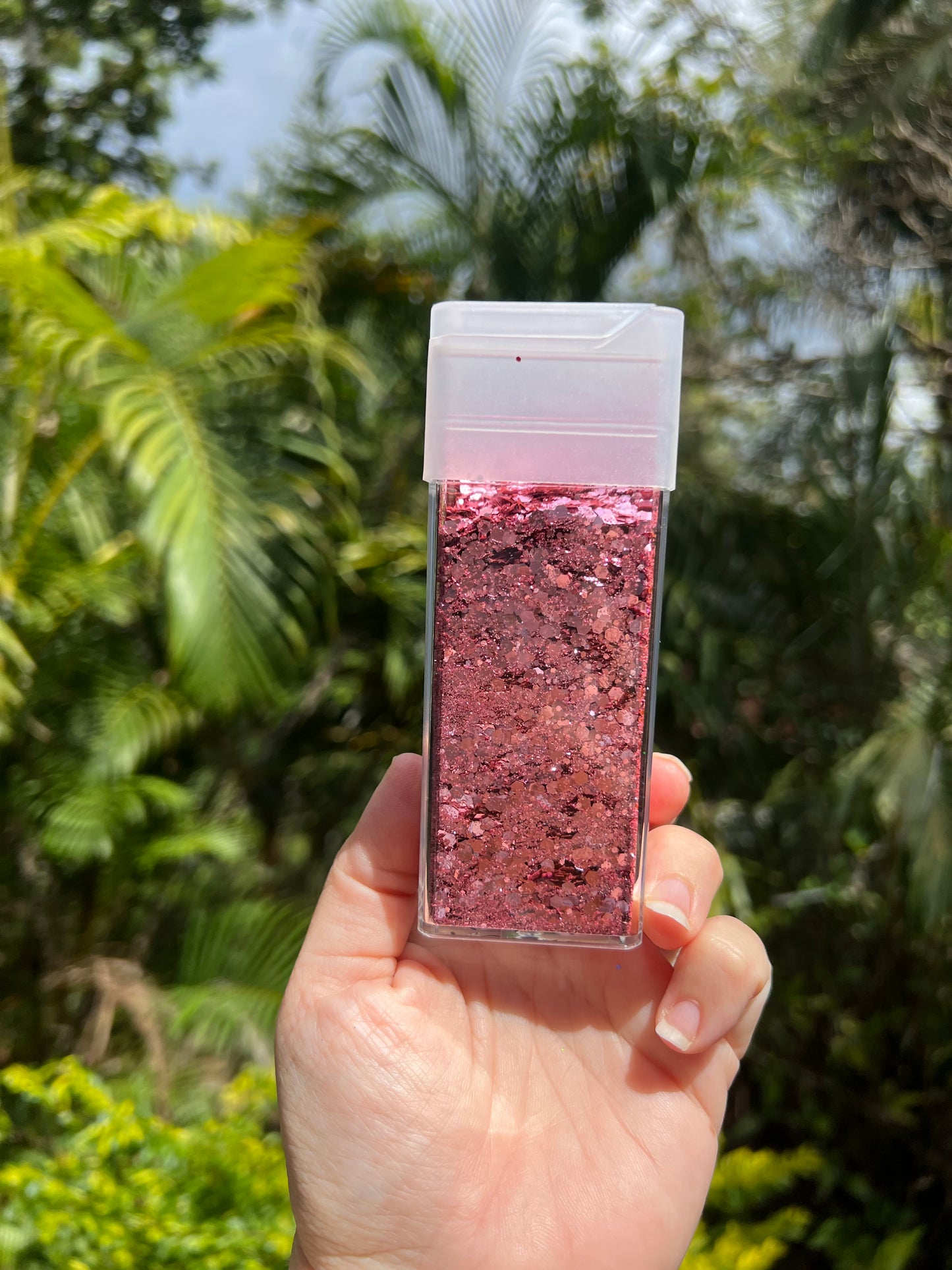 Blush Belle - Soft Pink Glitter