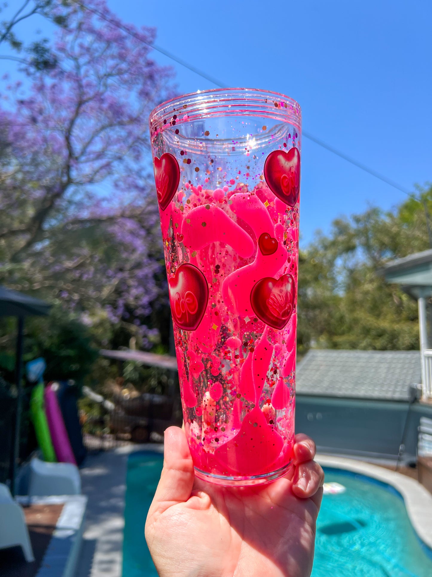 Betty Boop Lava Drip Tumbler – Pink Passion Edition Cup 24oz MADE TO ORDER