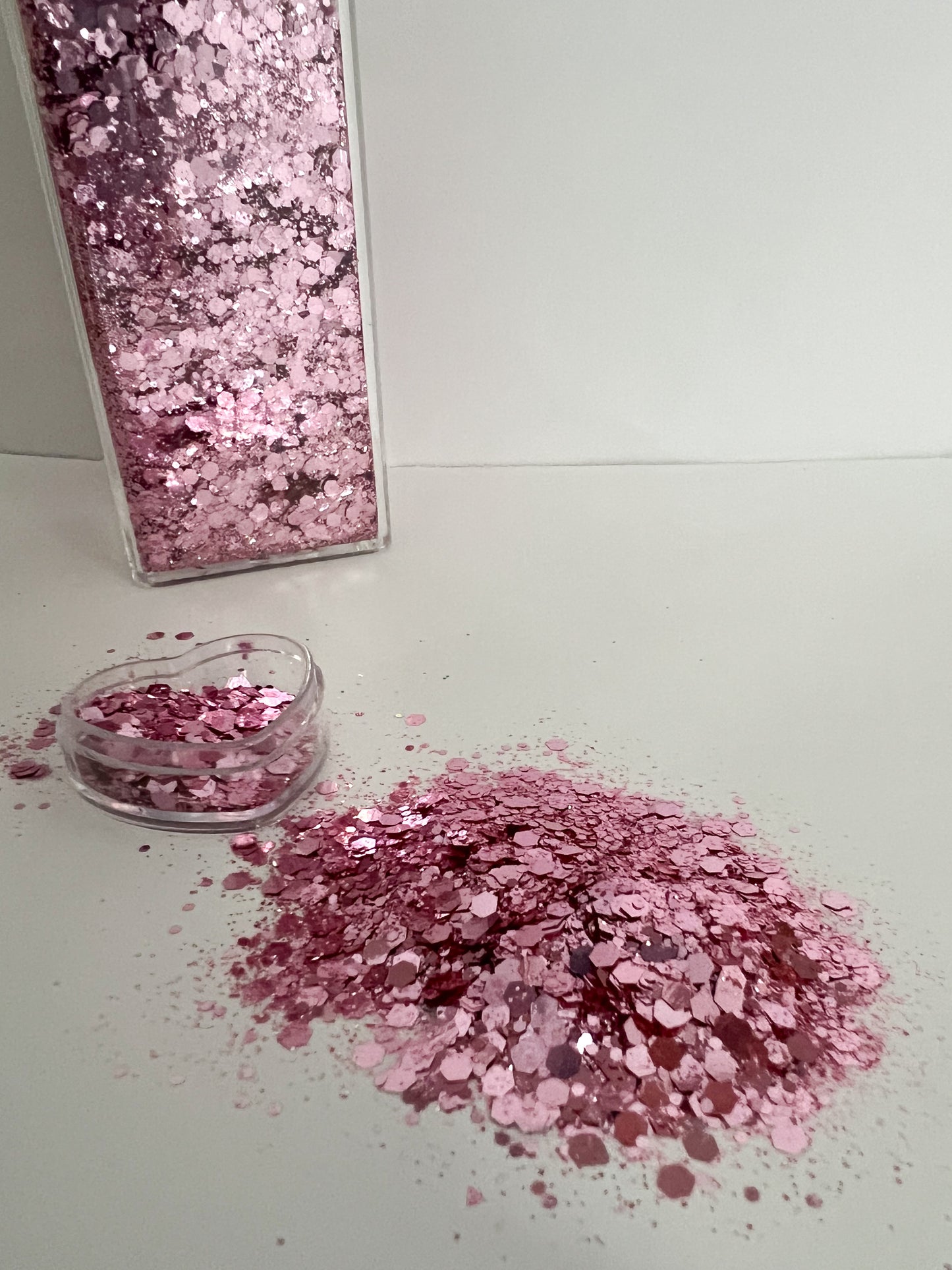 Blush Belle - Soft Pink Glitter