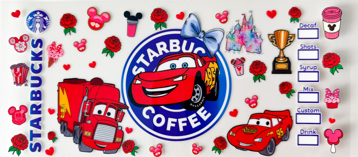 Turbo Brew Wrap – 16oz UVDTF Cup Wrap
