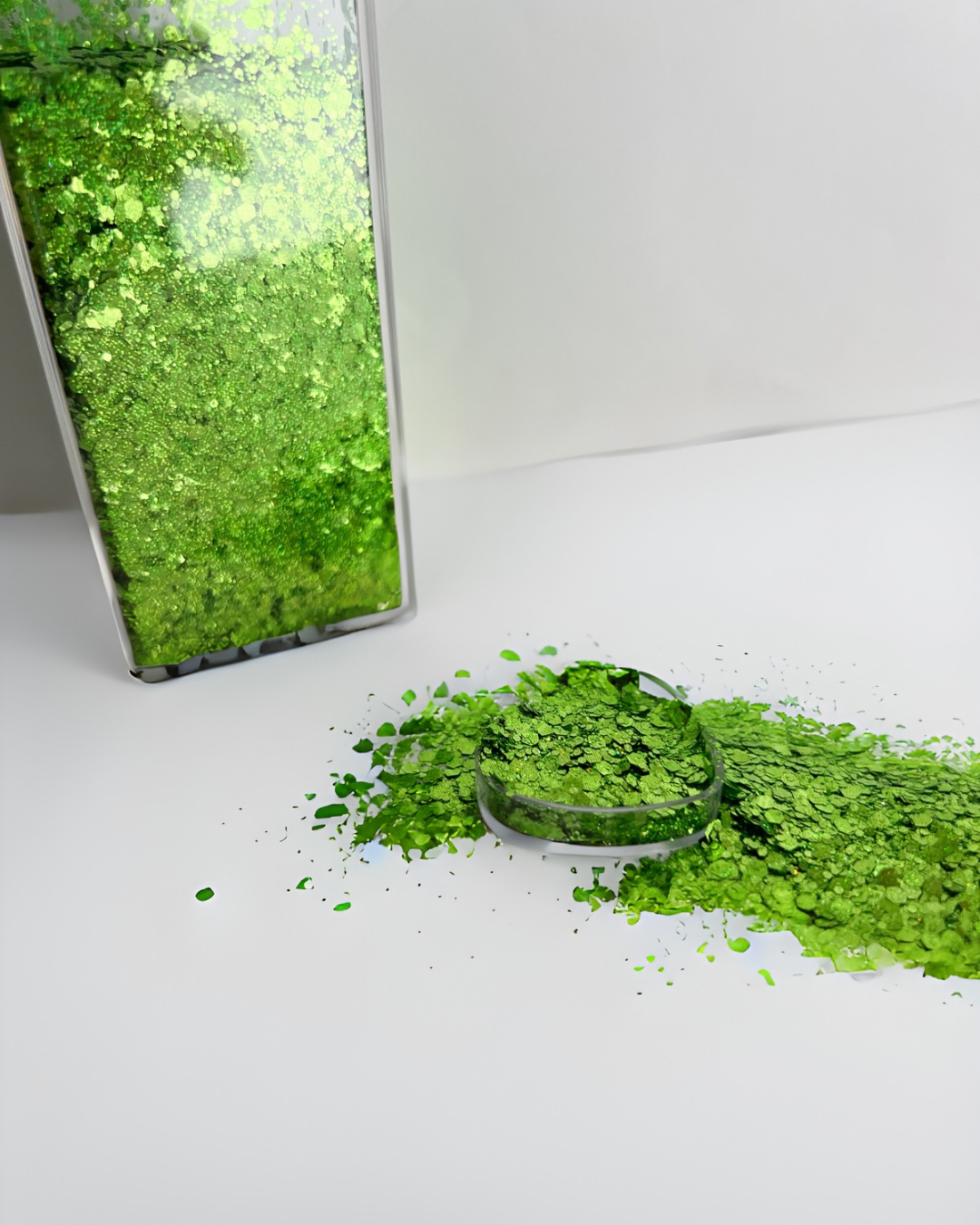 Lime Lush - Iridescent Green Glitter