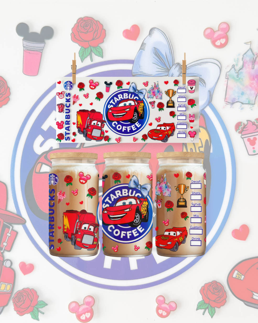 Turbo Brew Wrap – 16oz UVDTF Cup Wrap