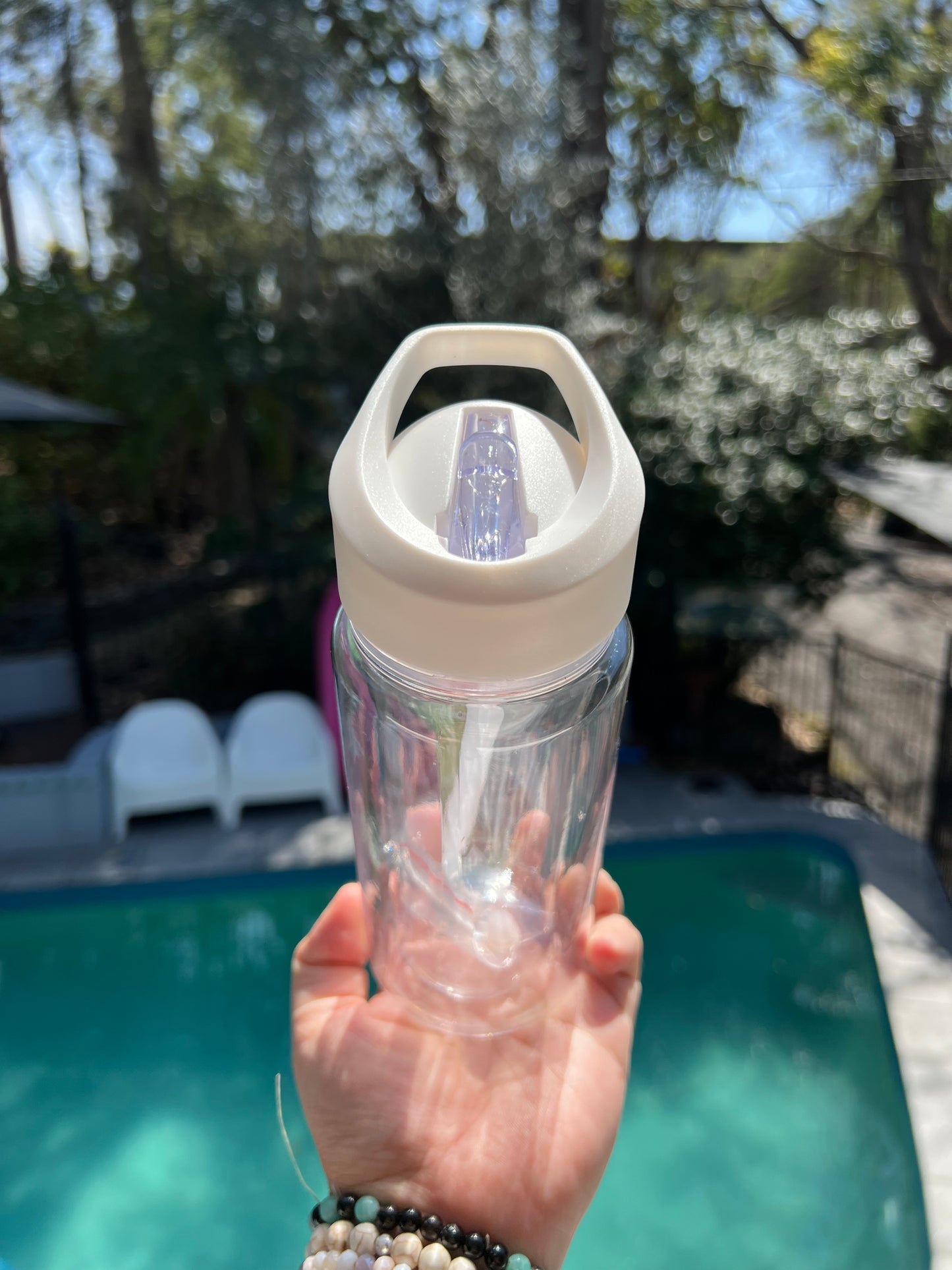 Blank 10oz Kids Snow Globe Water Bottle (Bottle only)