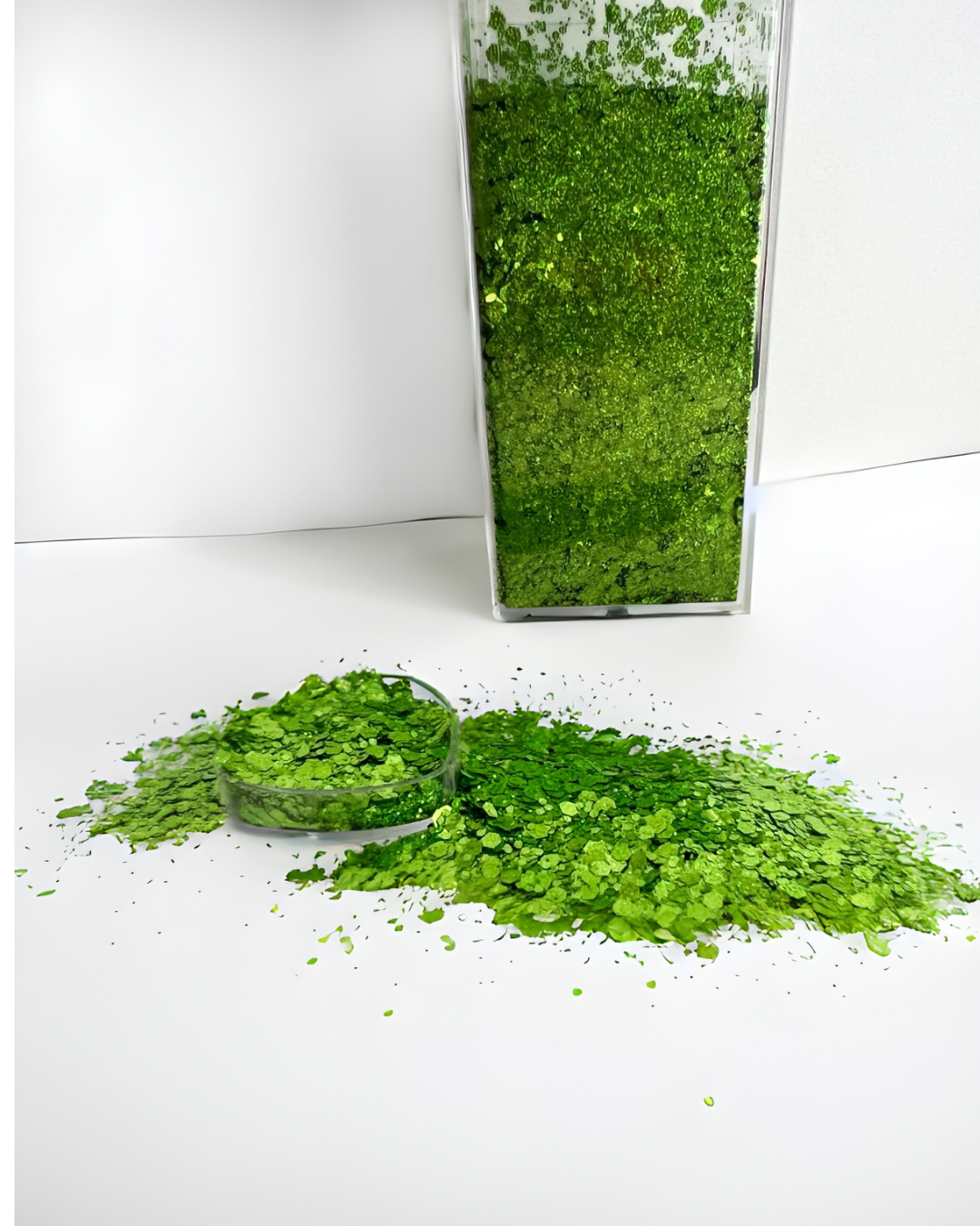 Lime Lush - Iridescent Green Glitter