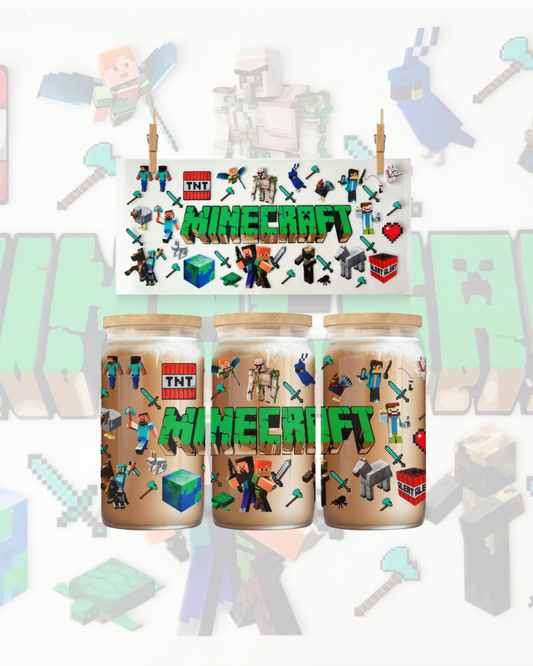 Craft & Mine Brew Wrap – 16oz UVDTF Cup Wrap