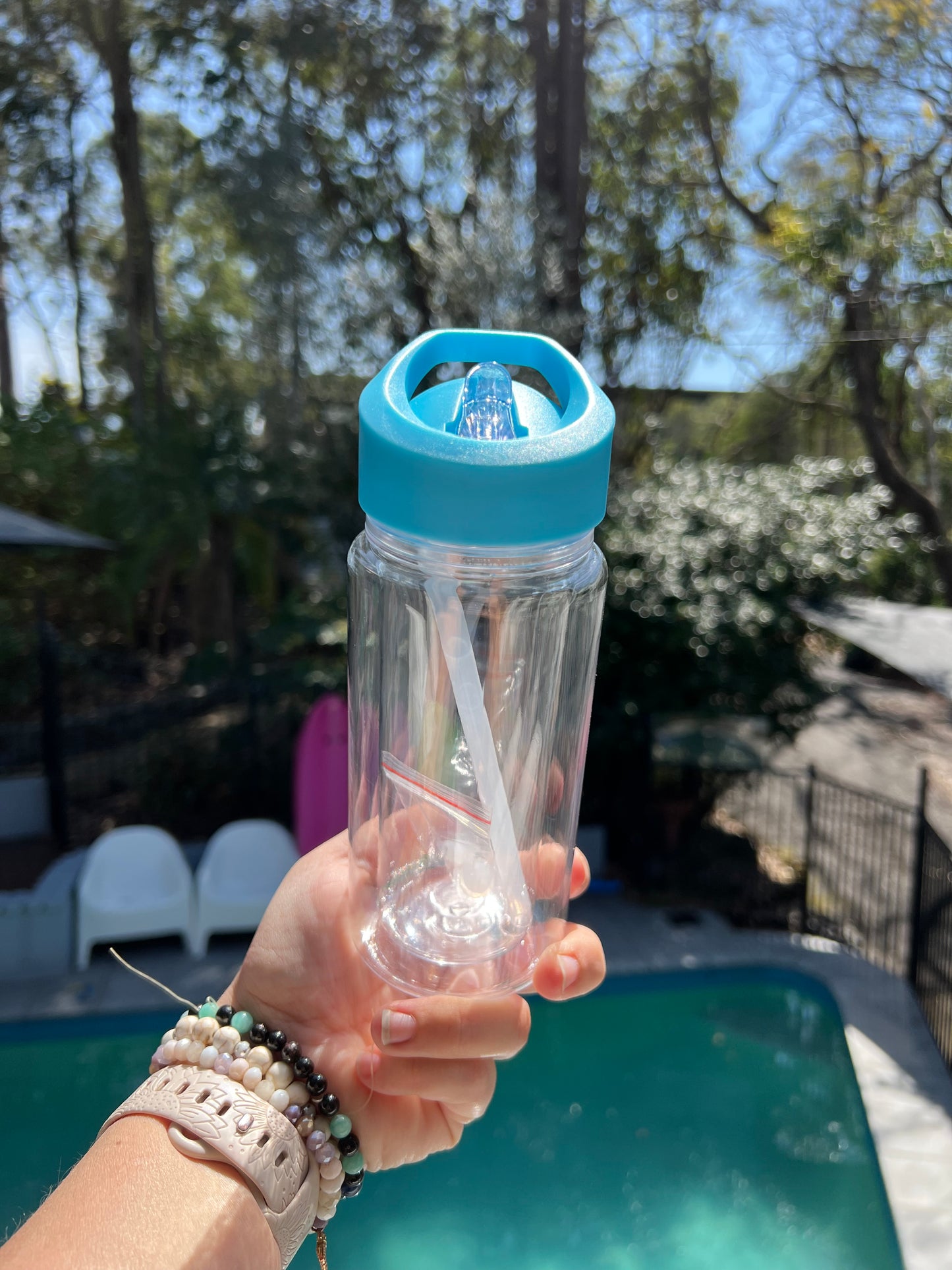 Blank 10oz Kids Snow Globe Water Bottle (Bottle only)