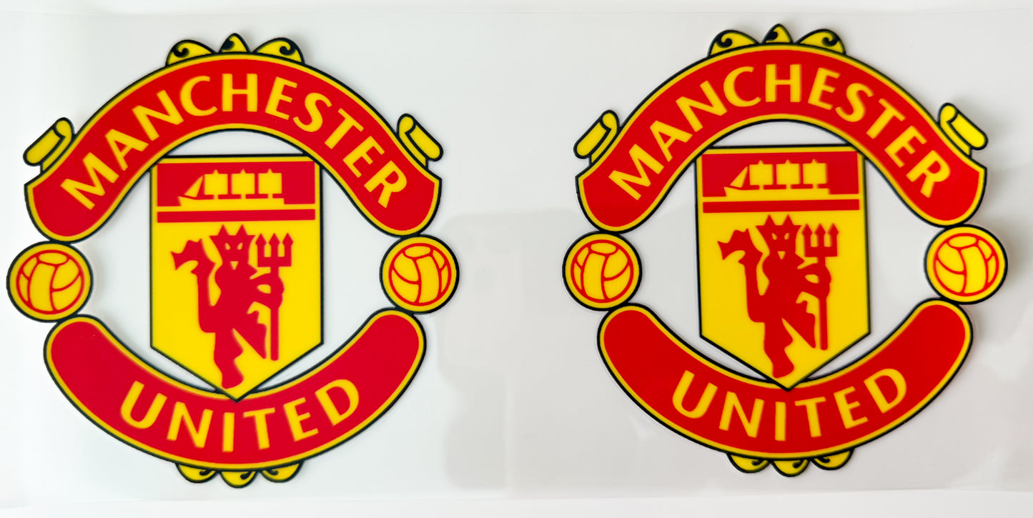 Red Devil Crest – UV DTF 16oz Cup Wrap