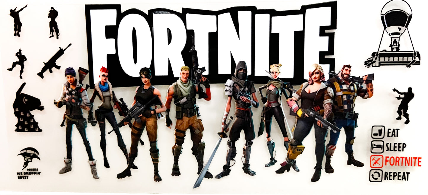 Fortnite – 16oz UV DTF Wrap