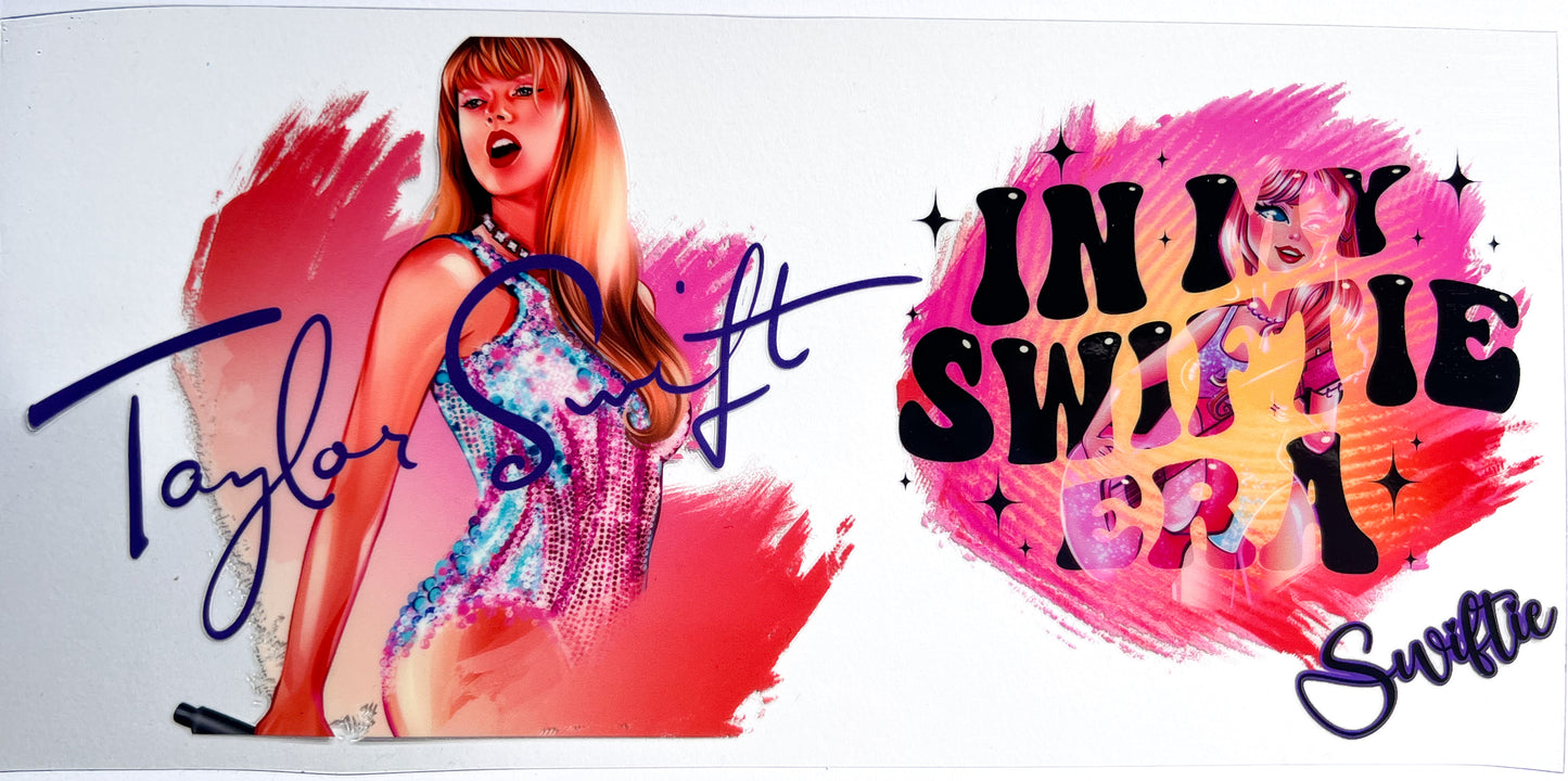 In My Swiftie Era Glass Can Wrap | Taylor Inspired Cup Wrap for 16oz