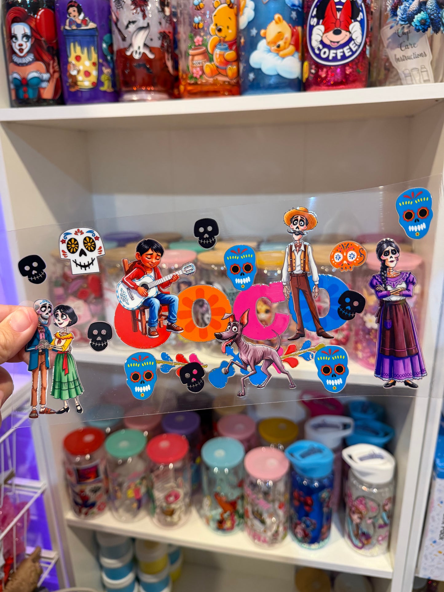 Day of the Dead Fiesta UV DTF 16oz Wrap 🌼