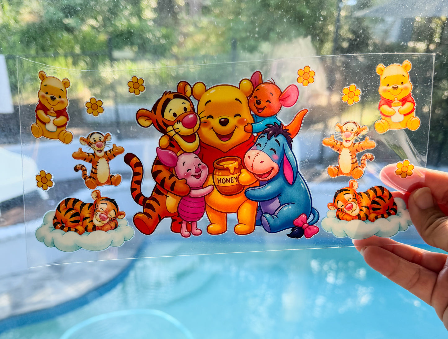 Pooh and Friends Wrap - 16oz UV DTF (Copy 2)