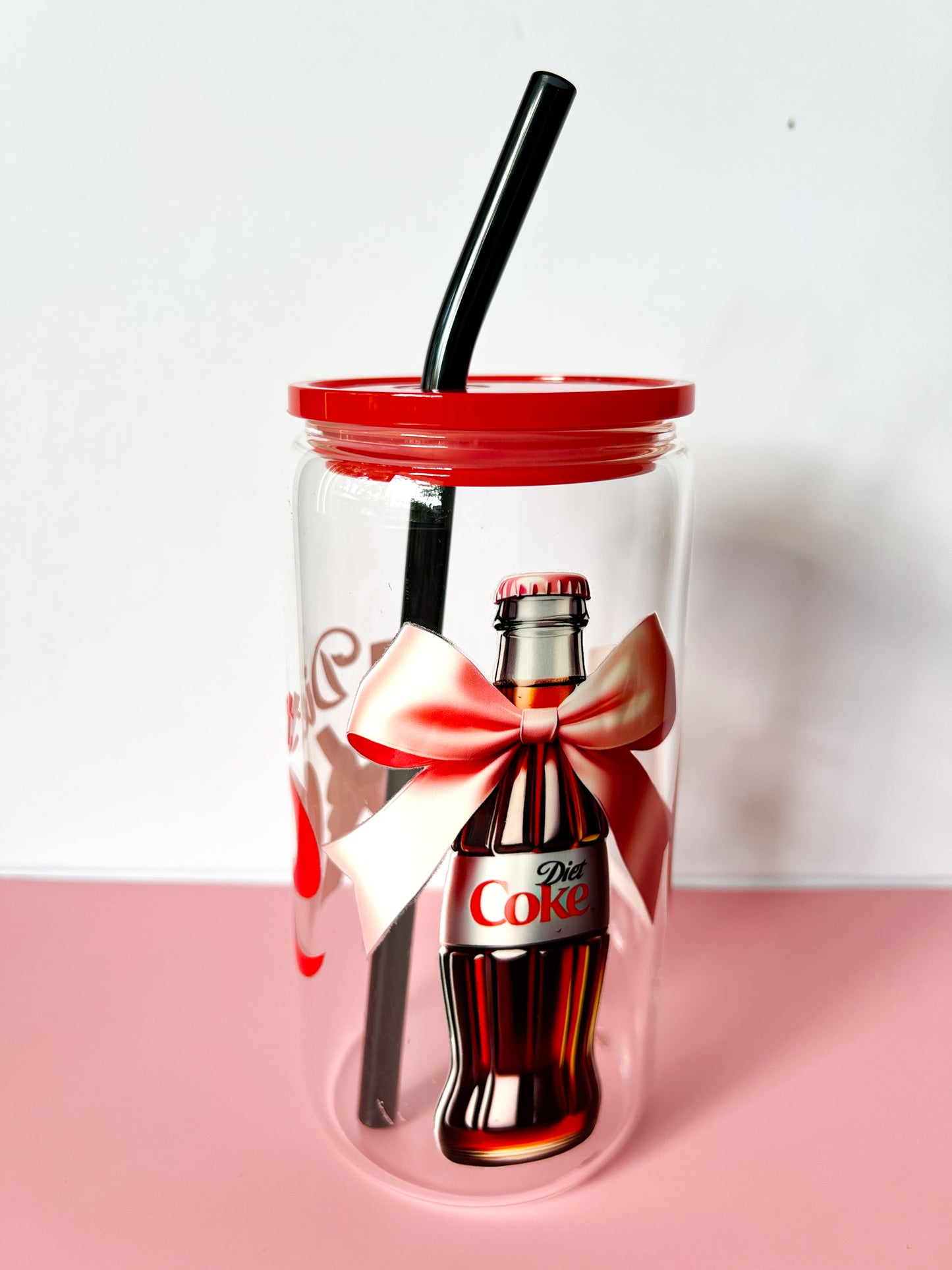 Diet Coke Glass Cup – Limited Edition Design