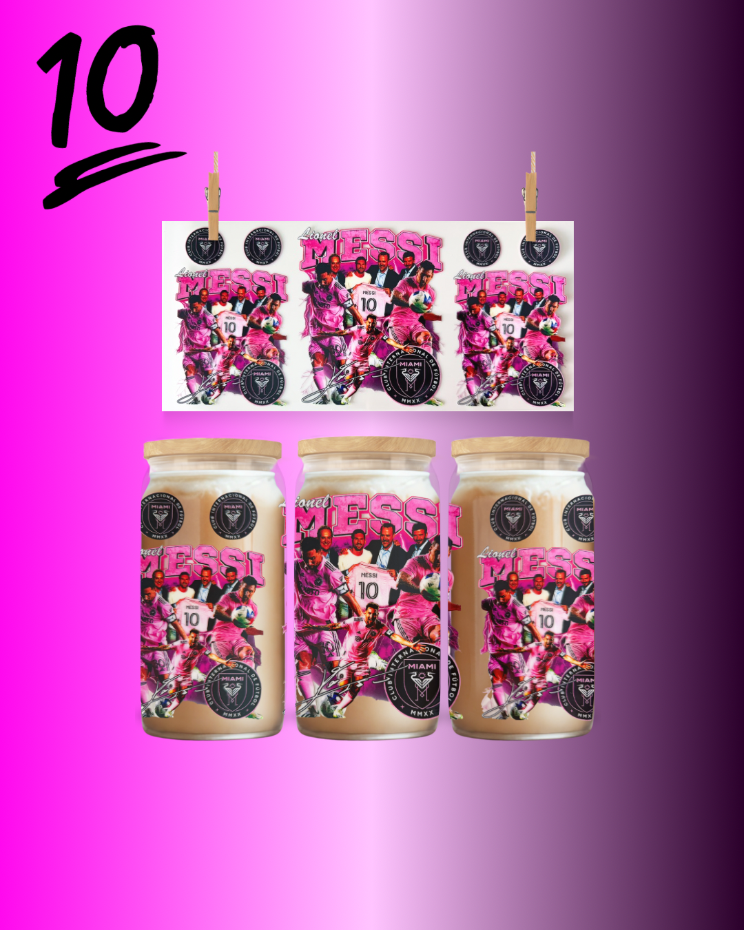 Miami Magic 10 – 16oz UV DTF Wrap