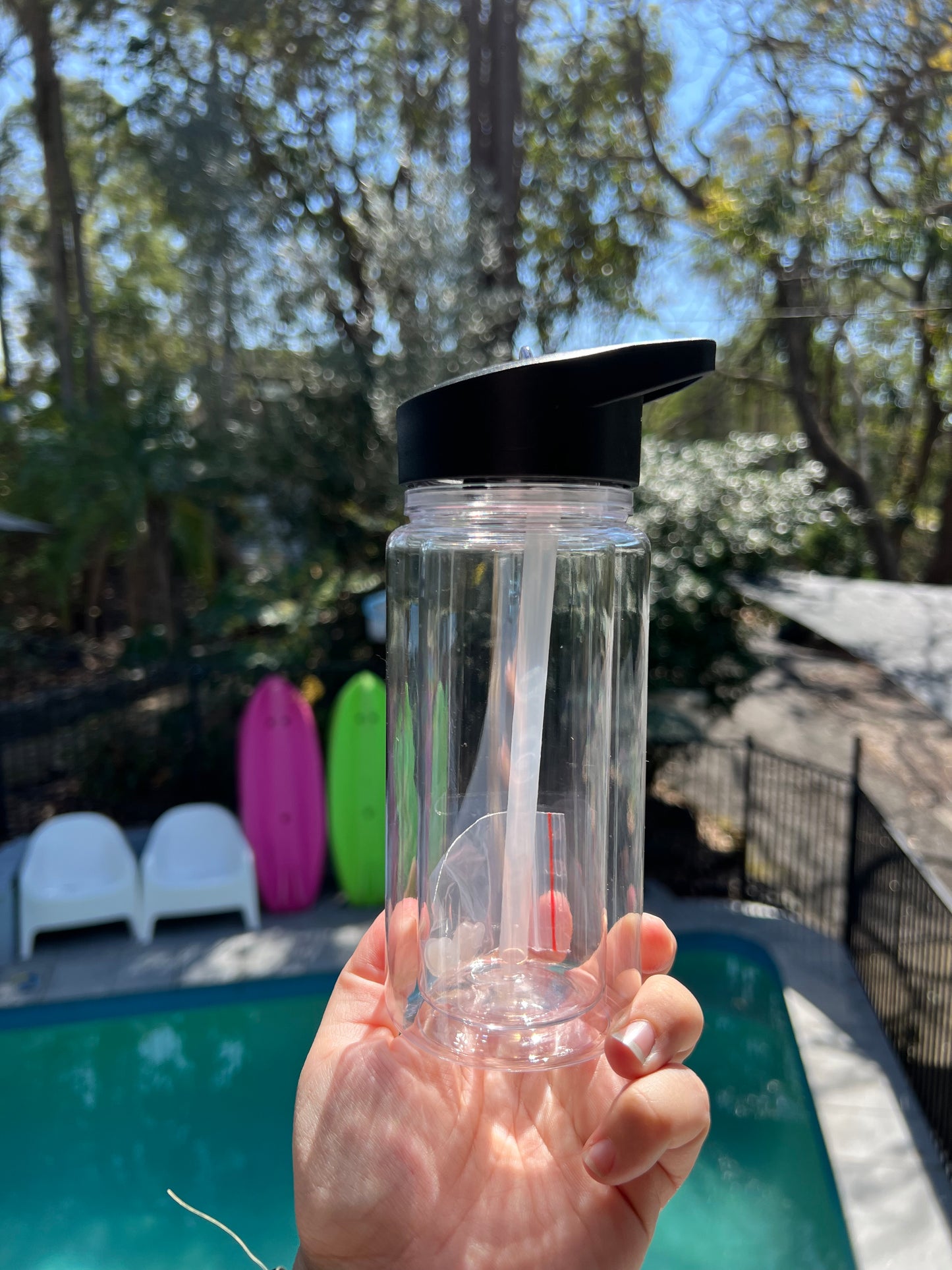 Blank 10oz Kids Snow Globe Water Bottle (Bottle only)