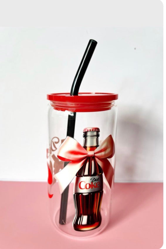 Coloured Glass Straws