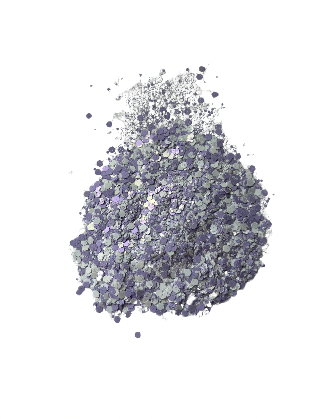 Frosted Lilac Matte Chunky Glitter