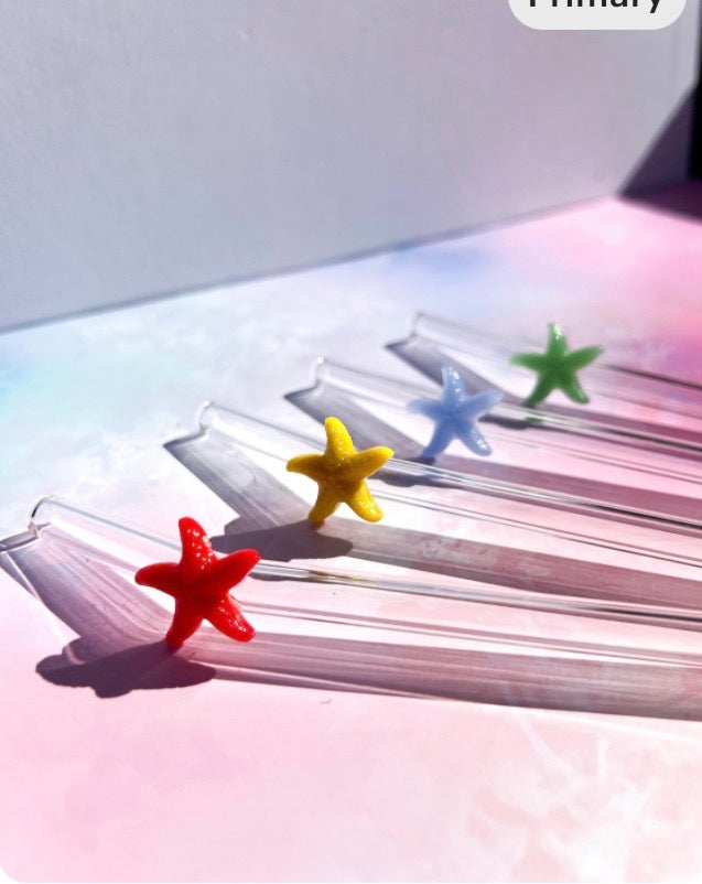 Whimsy Glass Straws