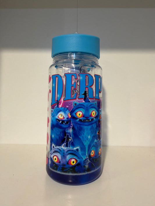 Derpy Kids Bottle Snow Globe 10oz