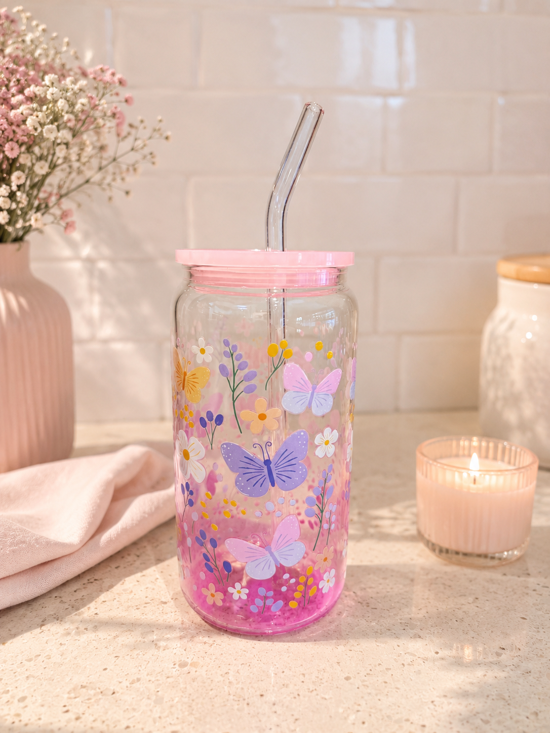 Butterfly Garden Tumbler