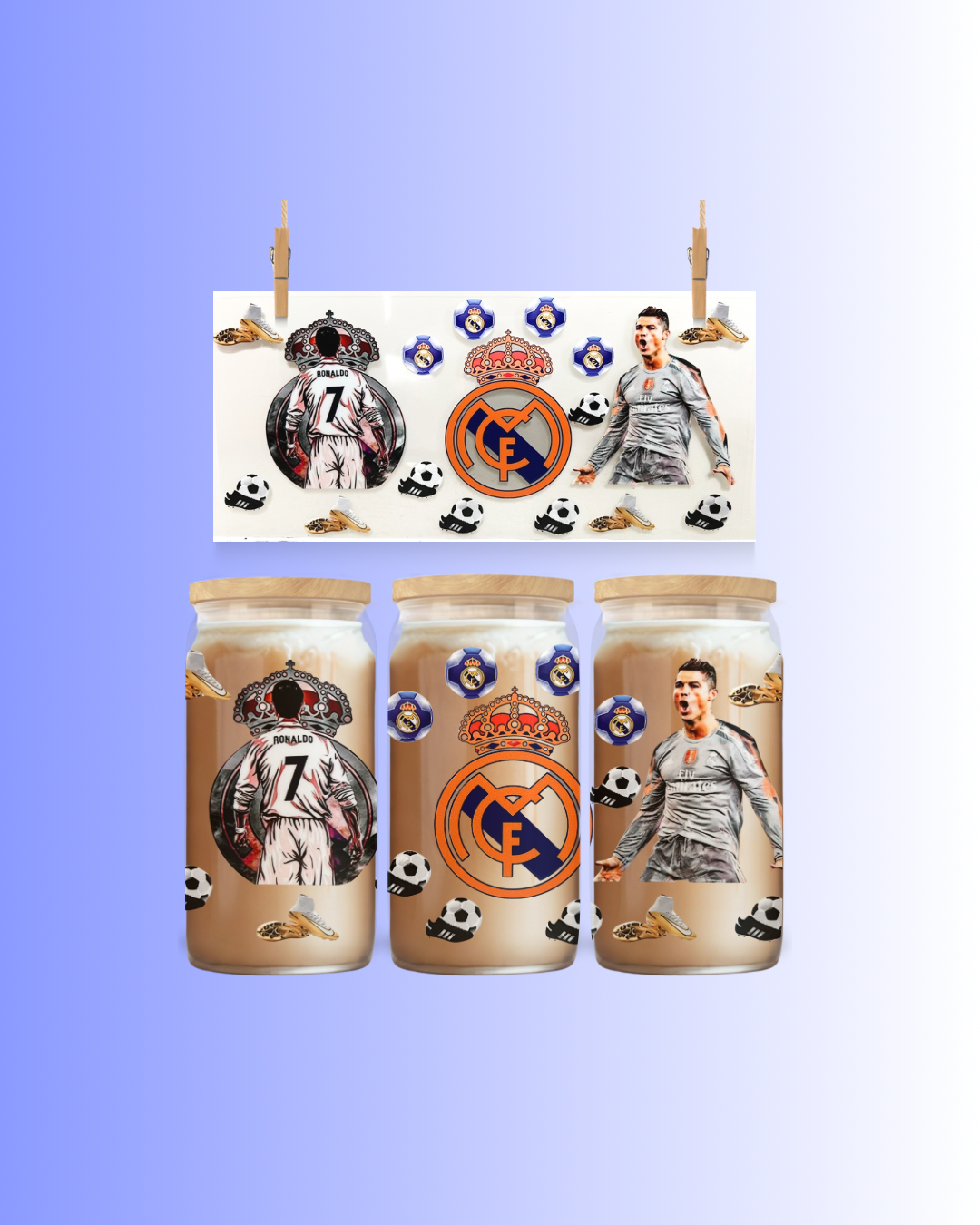 Champion – UV DTF Cup Wrap – to suit 16oz tumbler