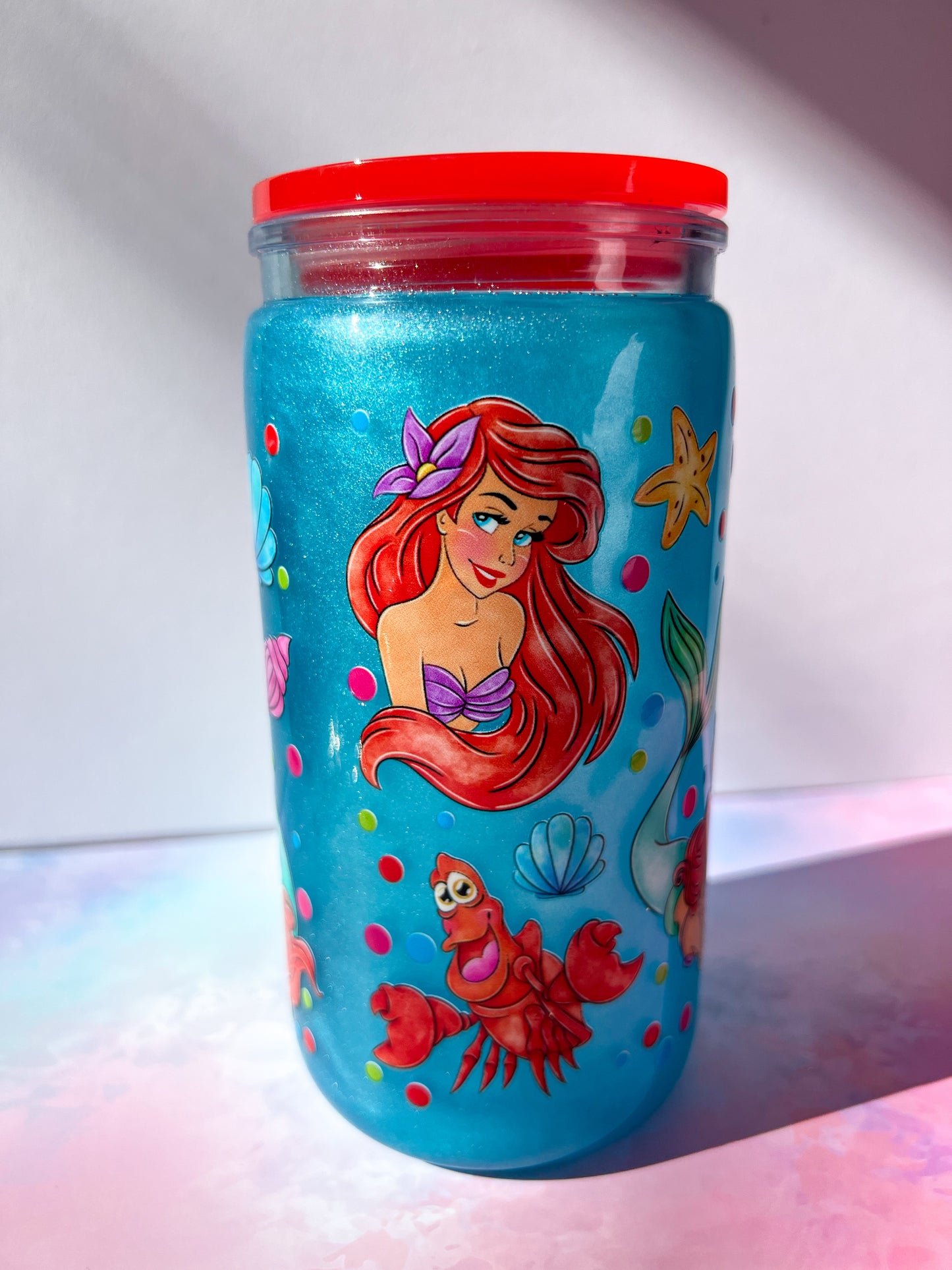 Under the Sea Acrylic Globe Tumbler – 16oz