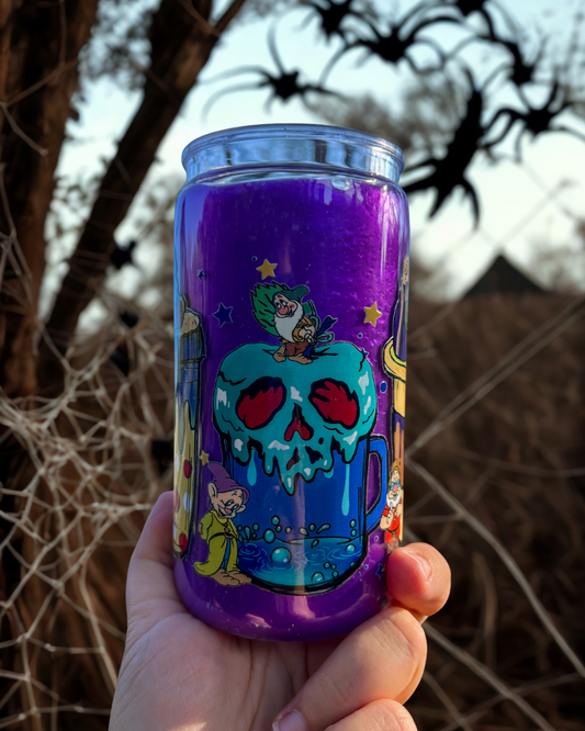 Enchanted Poison Potion Cup – 16oz Acrylic Snow Globe Tumbler