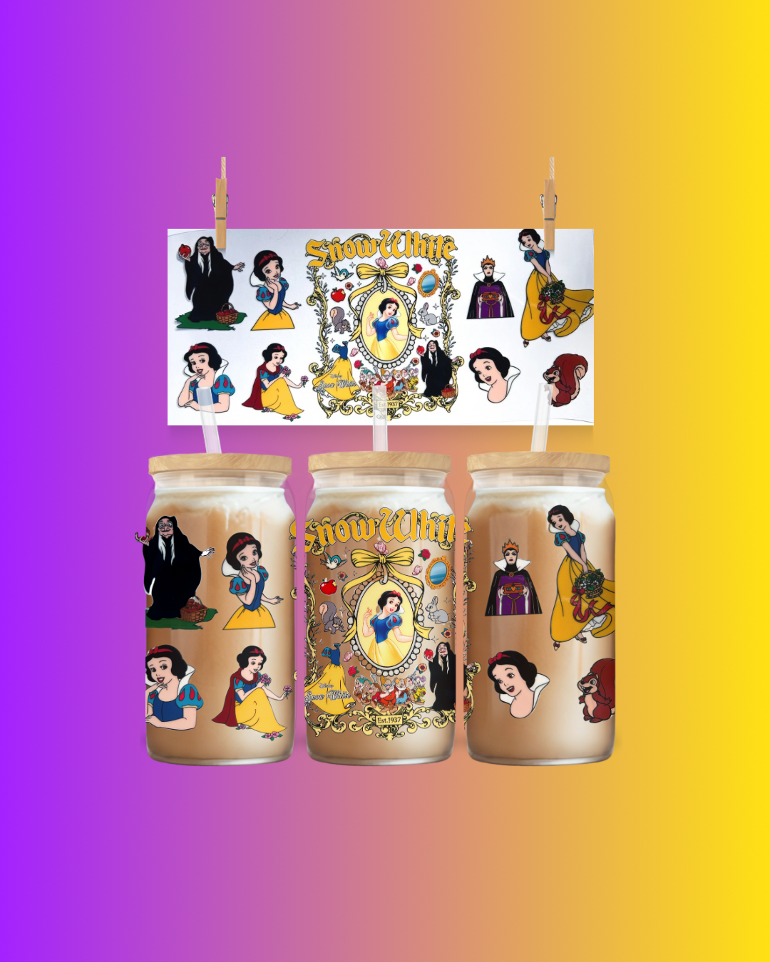 Fairest of Them All Wrap 16oz UV DTF