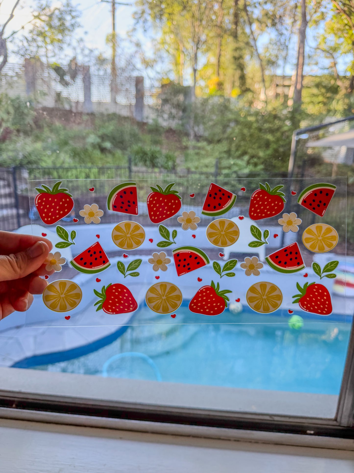 🍓 Berry Lemon Bliss UV DTF Wrap