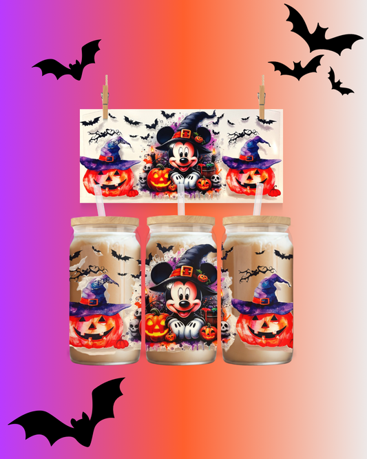 Pumpkin Spell Cup Wrap UV DTF – To Suit 16oz Tumbler