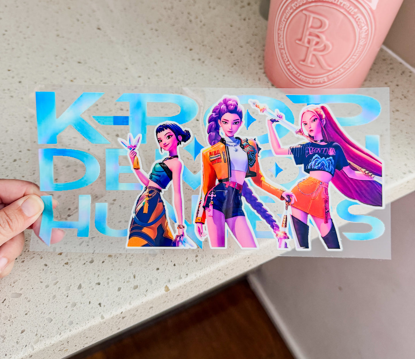 Anime Girl Squad UV DTF Cup Wrap