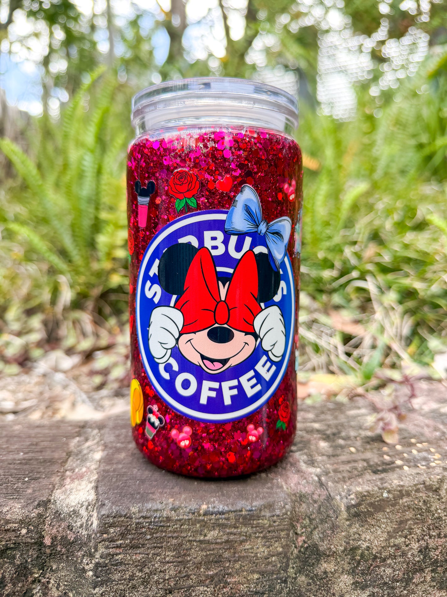 Minnie Magic Starbucks Snow Globe Tumbler ❤️✨