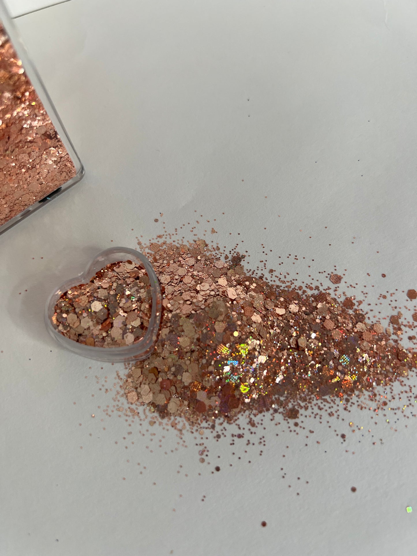 Golden Hour - Rose Gold Glitter