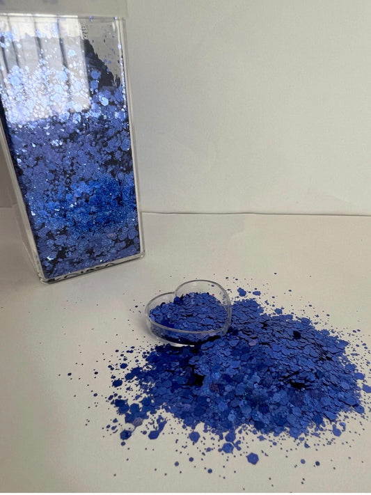 Midnight Tide - Deep Blue Glitter