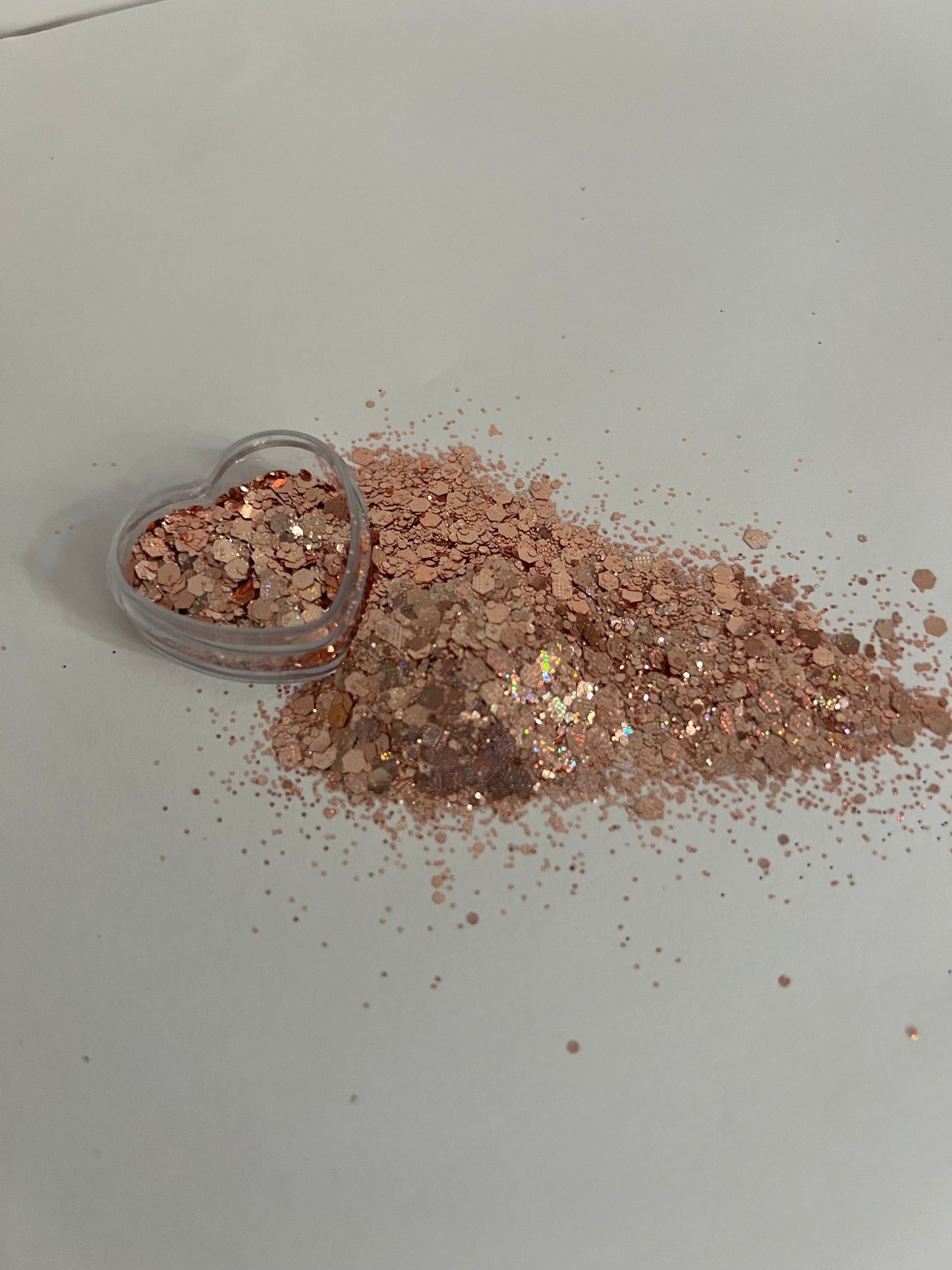 Golden Hour - Rose Gold Glitter